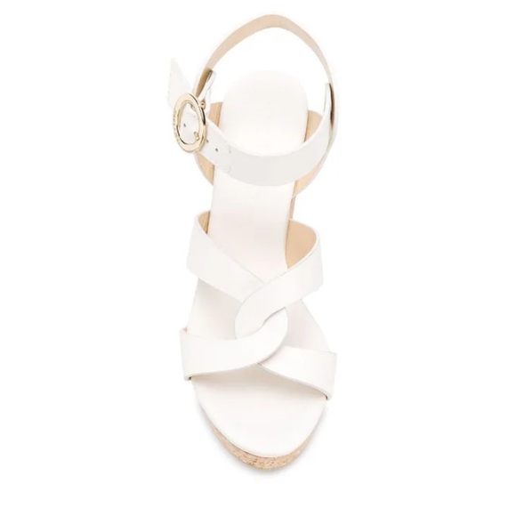 Jimmy Choo White wedges - Picture 3 of 7